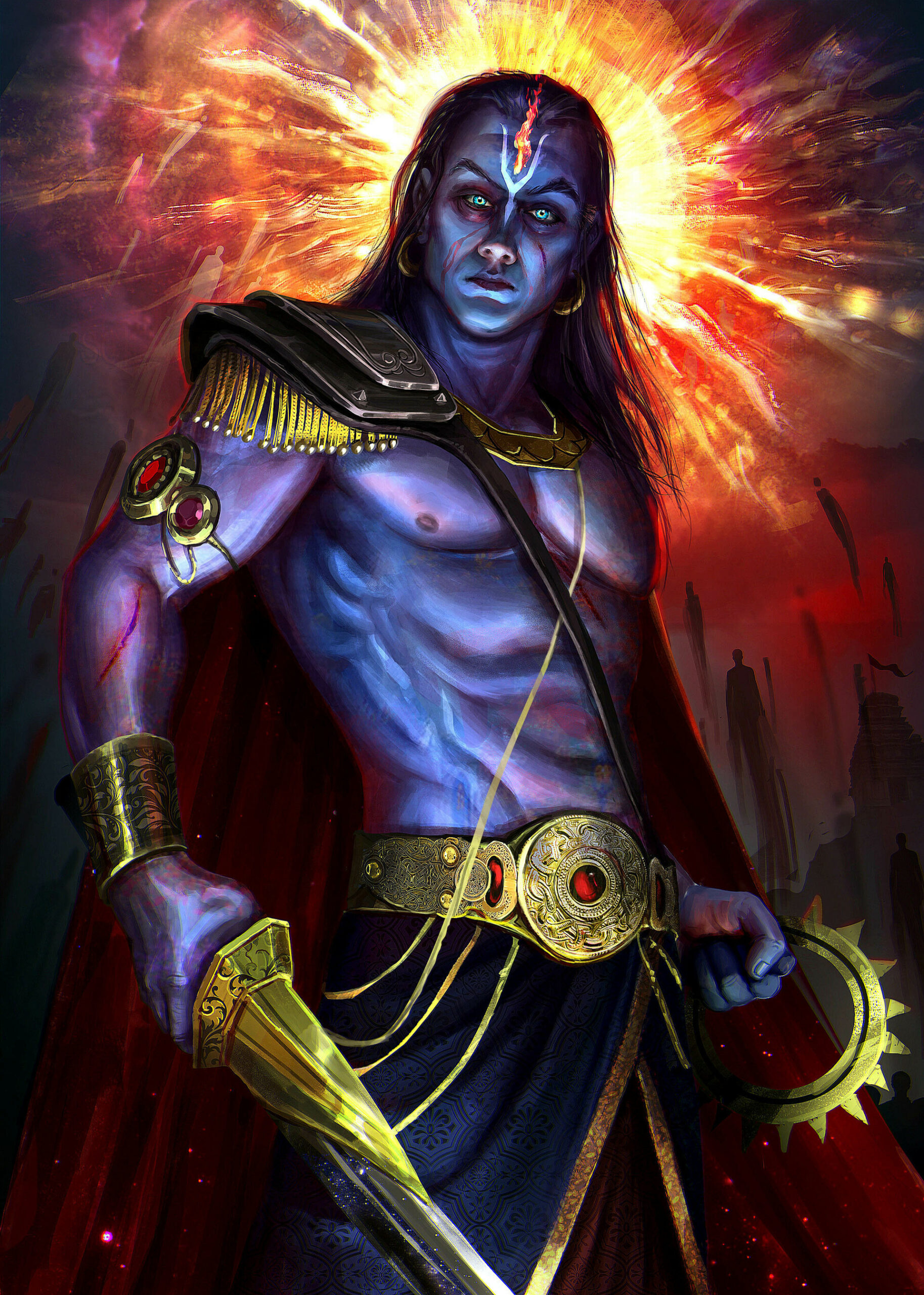 The rider on the white horse — Kalki